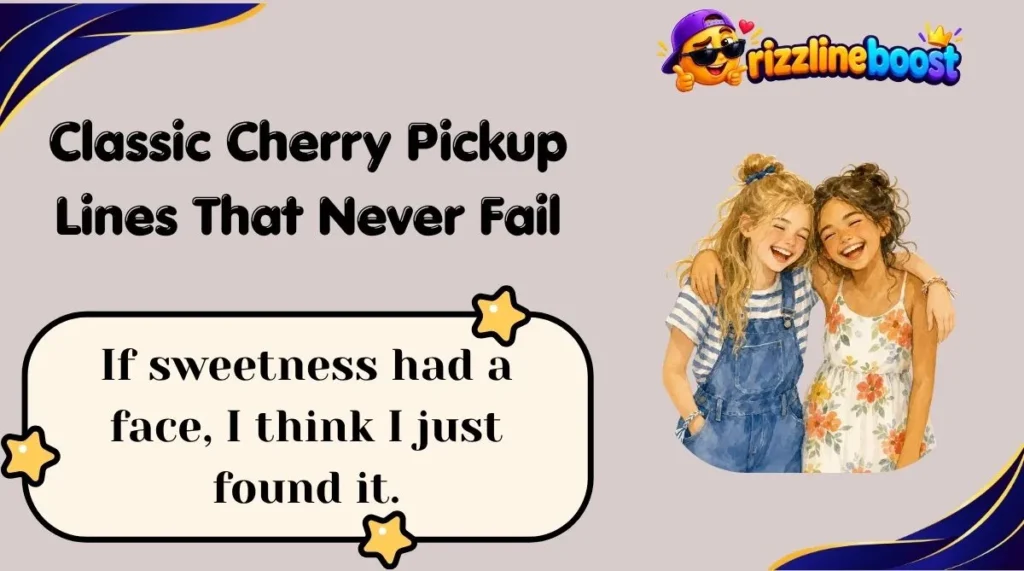 Classic Cherry Pickup Lines That Never Fail