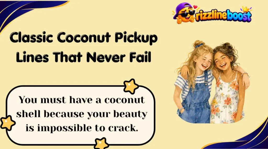 Classic Coconut Pickup Lines That Never Fail