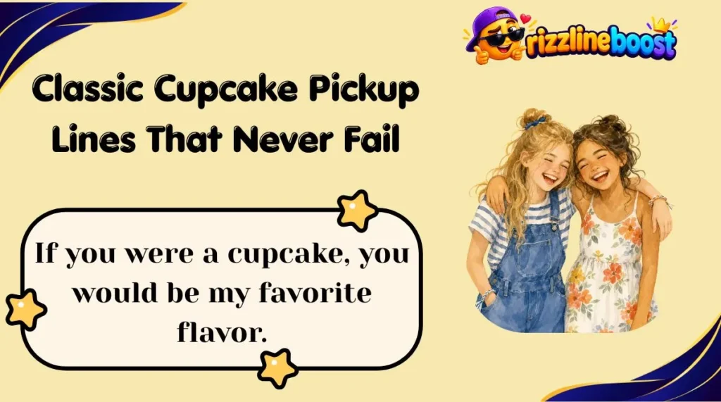 Classic Cupcake Pickup Lines That Never Fail