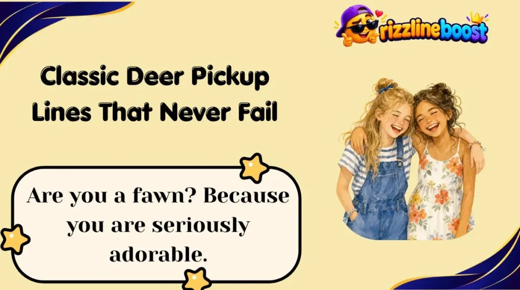 Classic Deer Pickup Lines That Never Fail