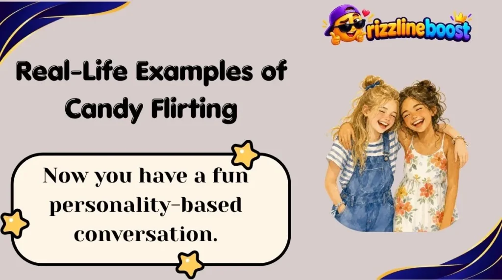 Real-Life Examples of Candy Flirting