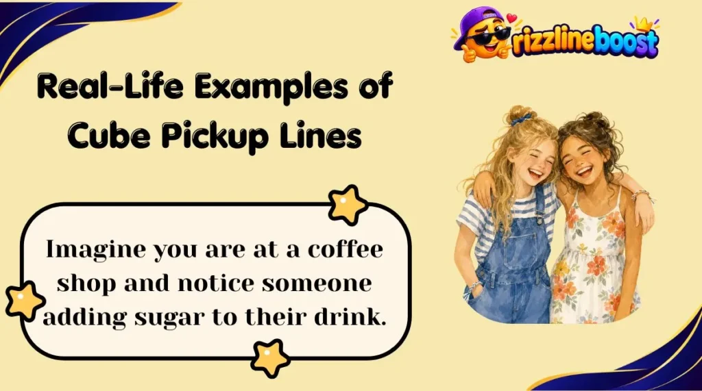Real-Life Examples of Cube Pickup Lines
