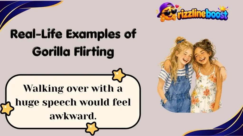 Real-Life Examples of Gorilla Flirting