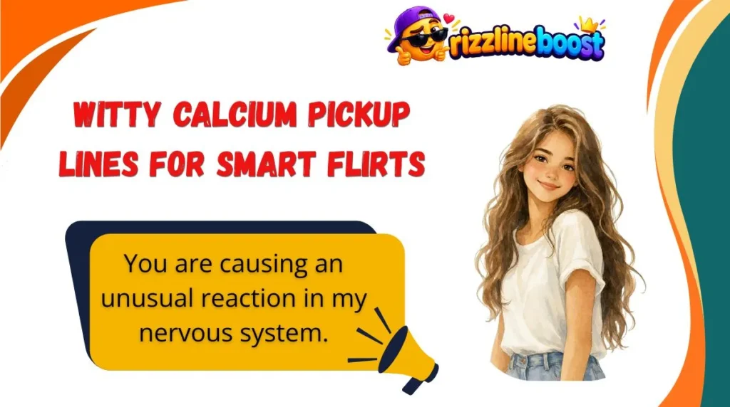 Witty Calcium Pickup Lines for Smart Flirts