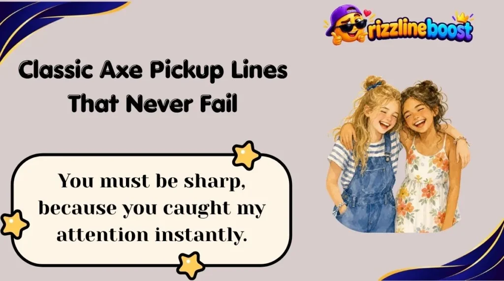 Classic Axe Pickup Lines That Never Fail