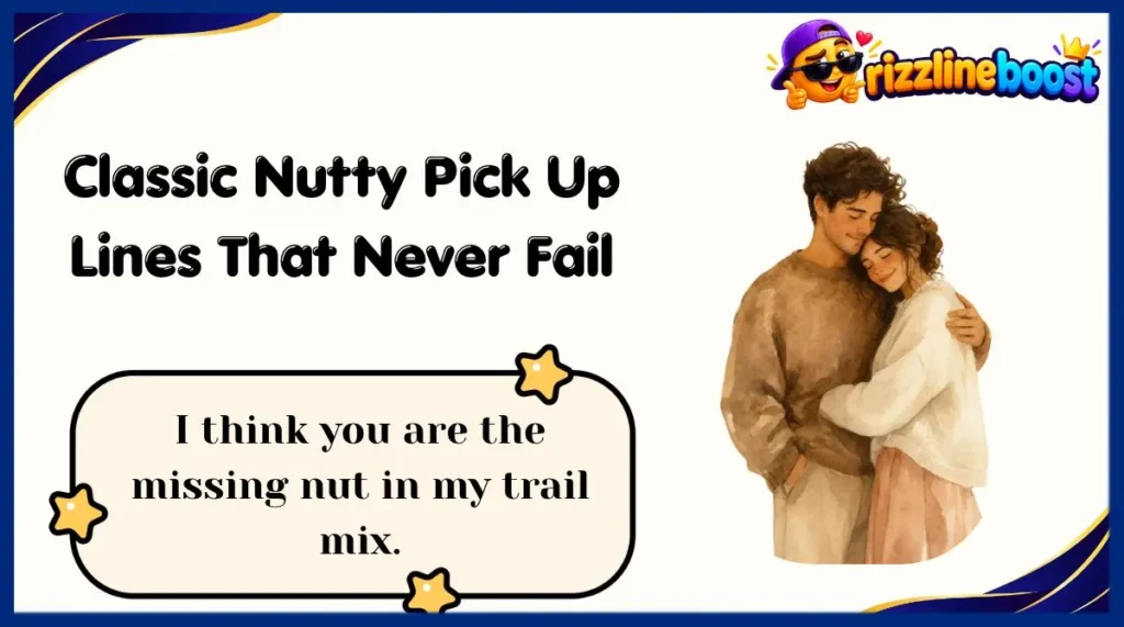 Classic Nutty Pick Up Lines That Never Fail