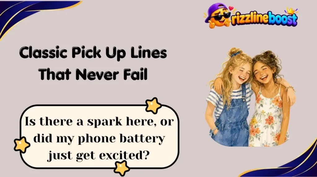 Classic Pick Up Lines That Never Fail