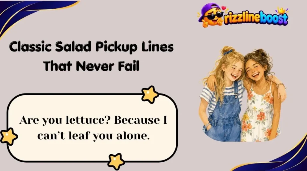 Classic Salad Pickup Lines That Never Fail