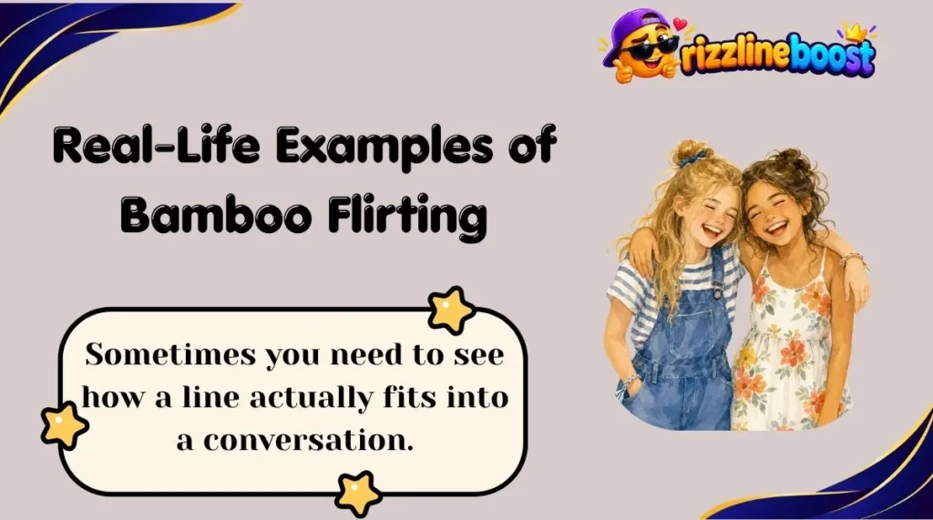 Real-Life Examples of Bamboo Flirting