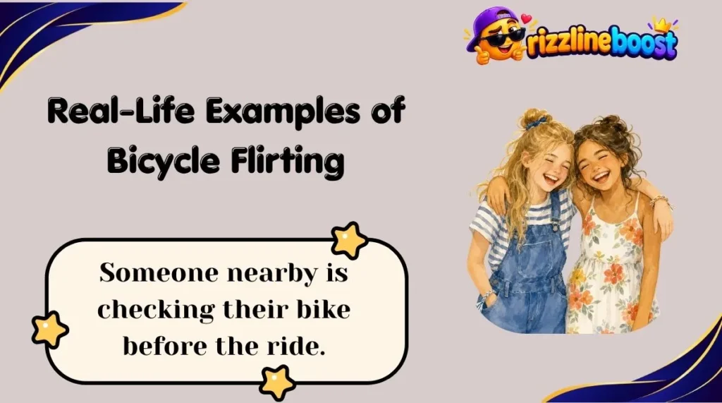Real-Life Examples of Bicycle Flirting