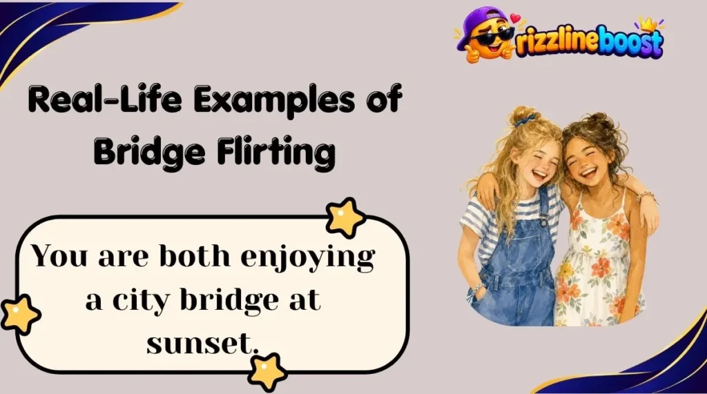 Real-Life Examples of Bridge Flirting