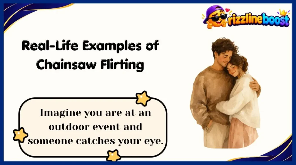 Real-Life Examples of Chainsaw Flirting
