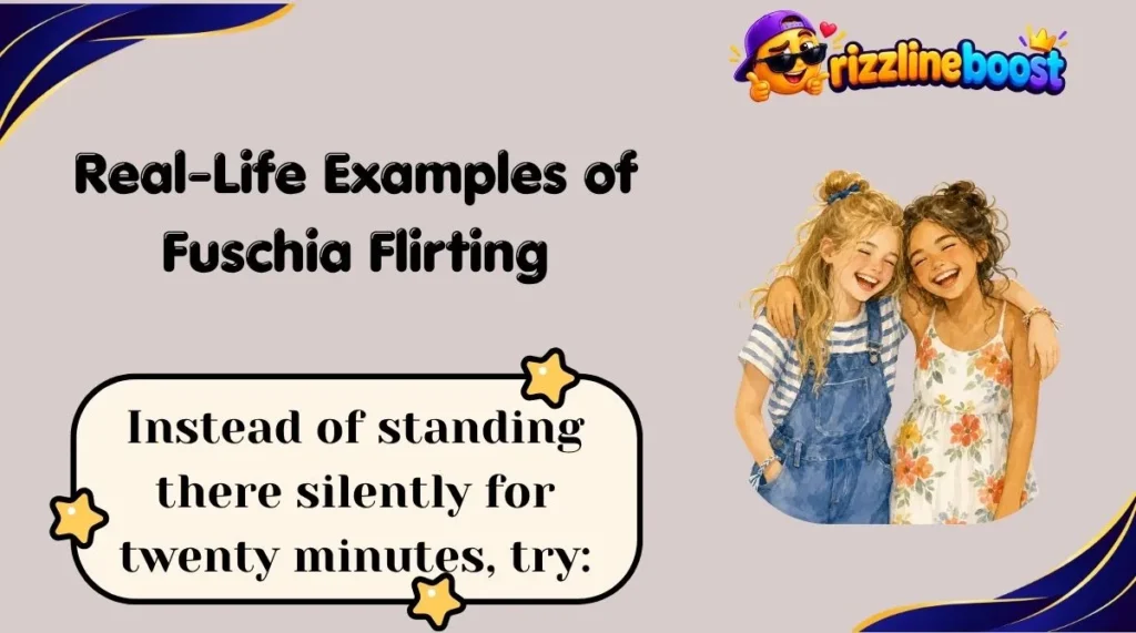 Real-Life Examples of Fuschia Flirting