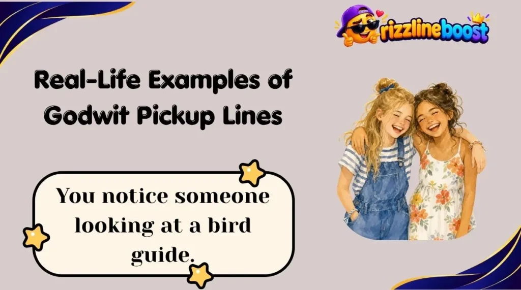Real-Life Examples of Godwit Pickup Lines