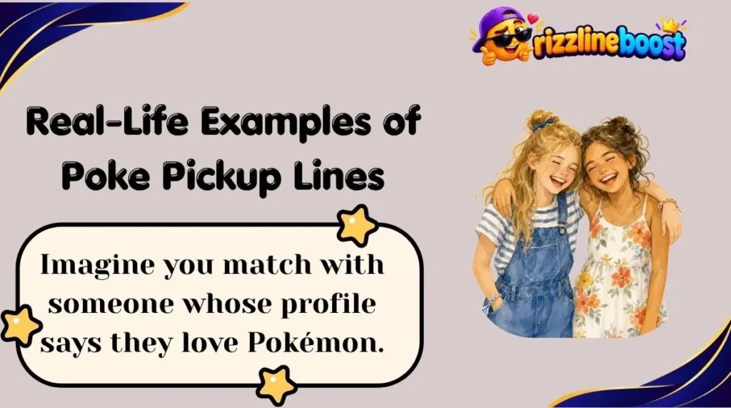 Real-Life Examples of Poke Pickup Lines