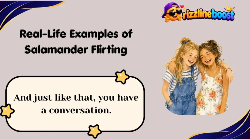 Real-Life Examples of Salamander Flirting