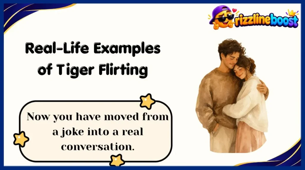 Real-Life Examples of Tiger Flirting