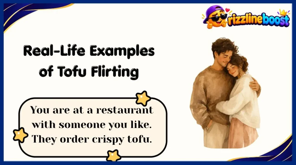 Real-Life Examples of Tofu Flirting