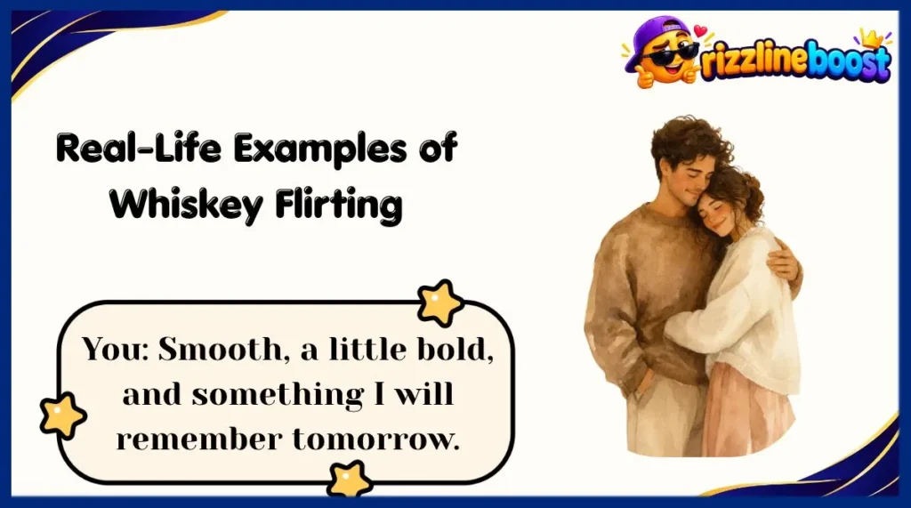 Real-Life Examples of Whiskey Flirting