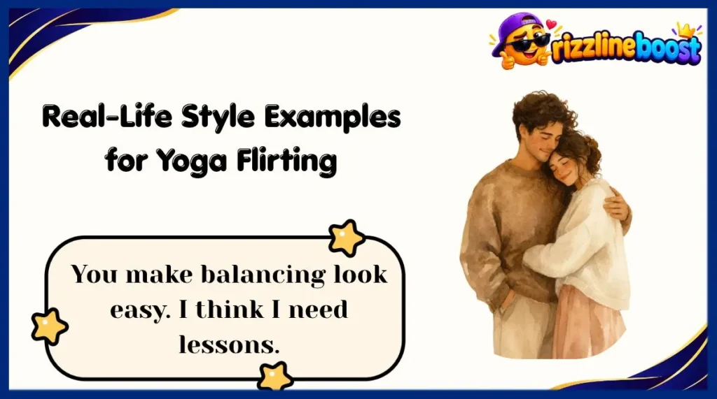Real-Life Style Examples for Yoga Flirting