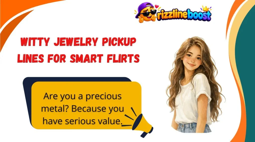 Witty Jewelry Pickup Lines for Smart Flirts