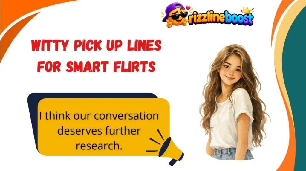 Witty Pick Up Lines for Smart Flirts