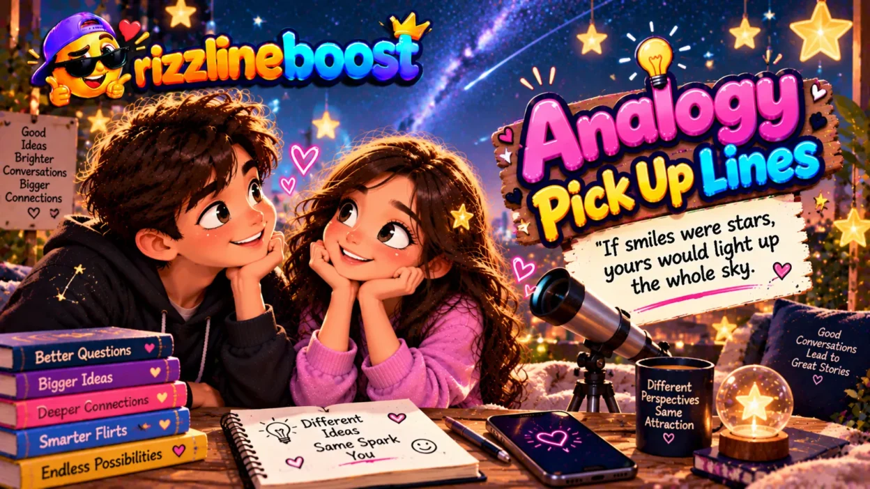 Analogy Pickup Lines