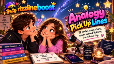 Analogy Pickup Lines