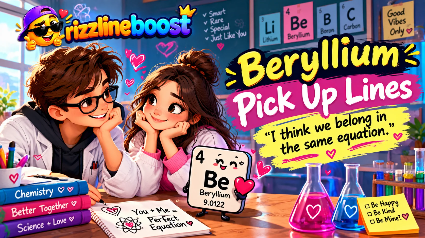 Beryllium Pick Up Lines