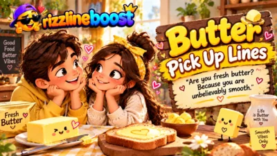 Butter Pickup Lines