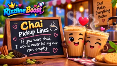 Chai Pickup Lines