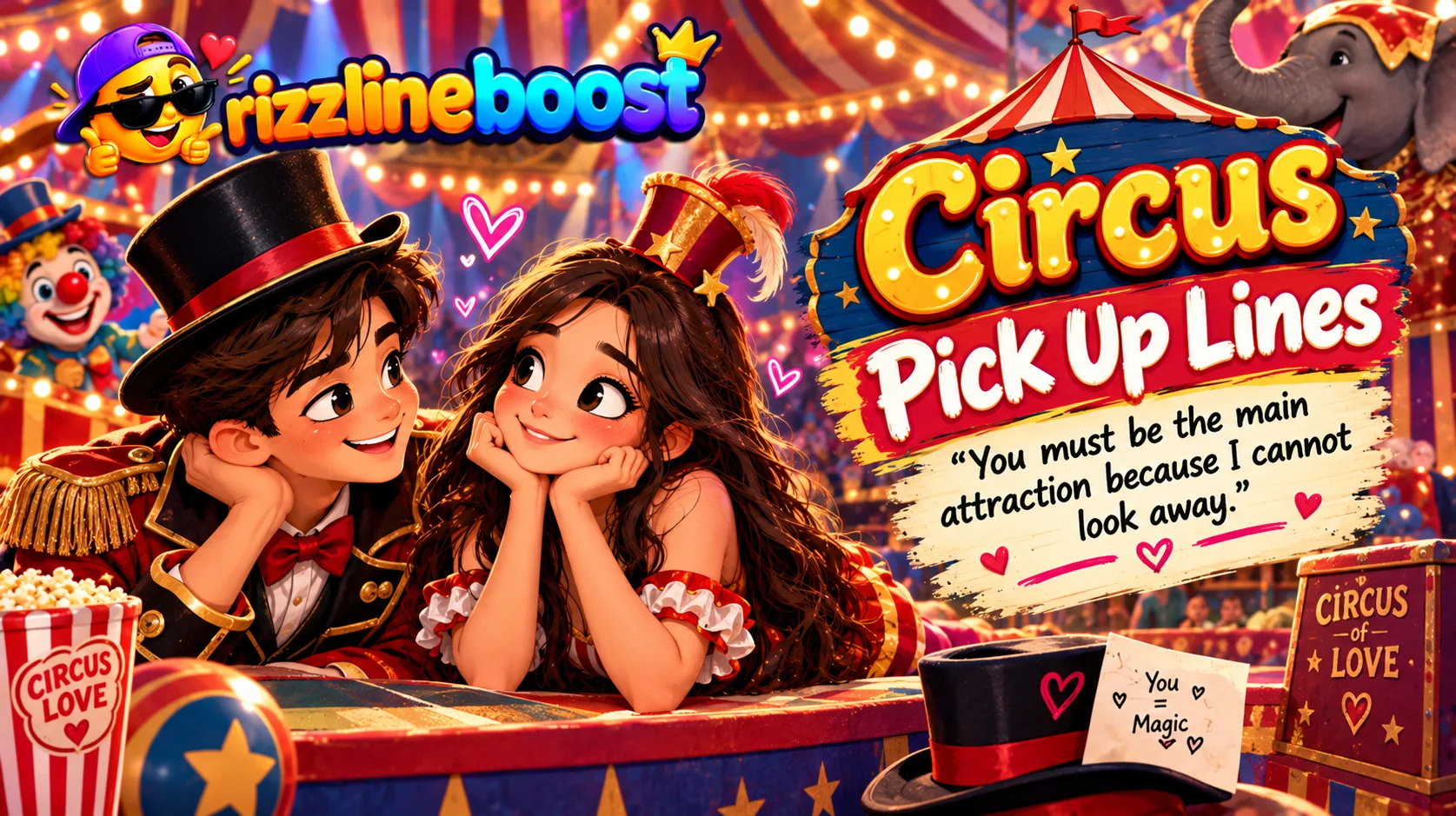 Circus Pick Up Lines