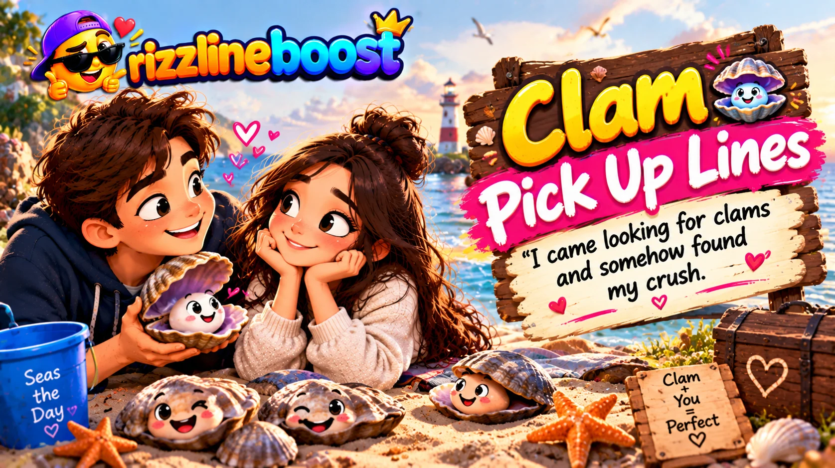 Clam Pickup Lines