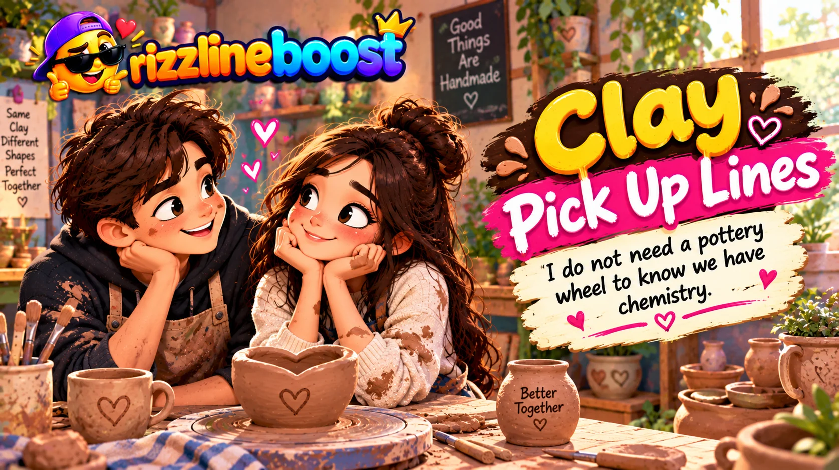 Clay Pickup Lines