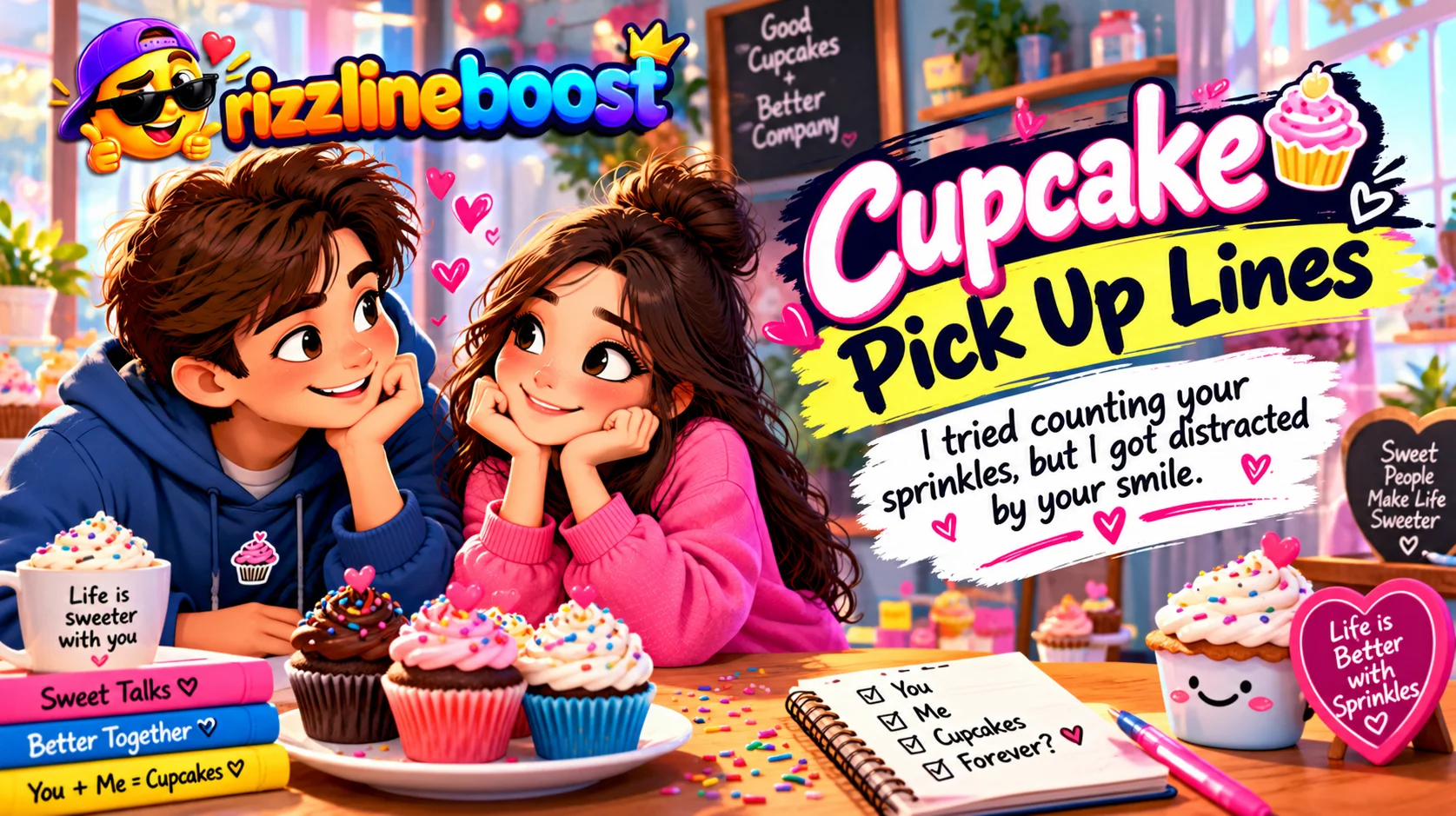 Cupcake Pickup Lines