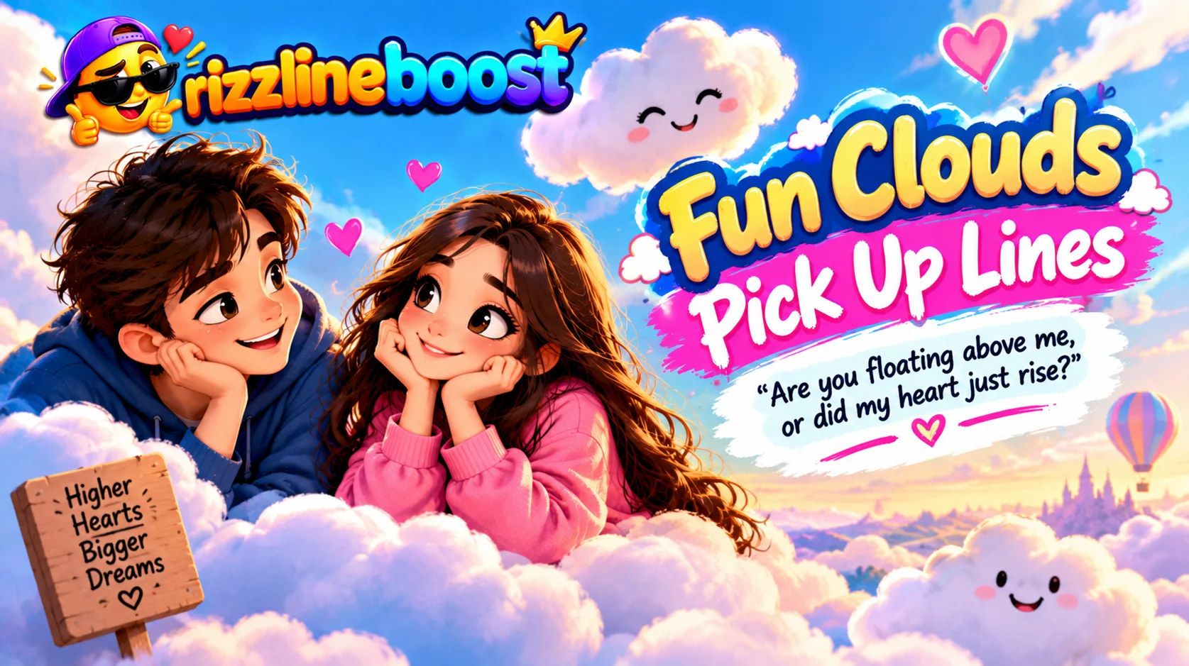 Fun Clouds Pickup Lines