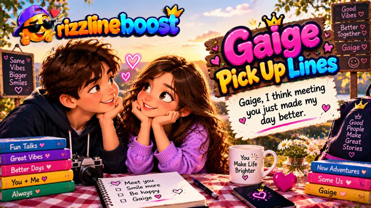 Gaige Pickup Lines