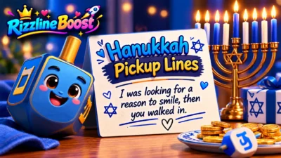 Hanukkah Pickup Lines