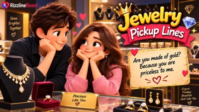 Jewelry Pickup Lines