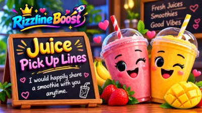 Juice Pick Up Lines