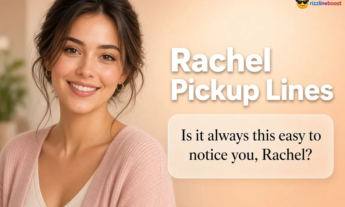 Rachel Pickup Lines