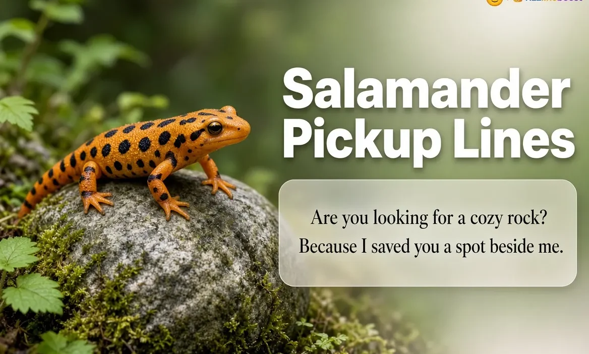 Salamander Pickup Lines