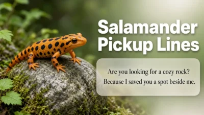 Salamander Pickup Lines