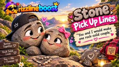 Stone Pickup Lines