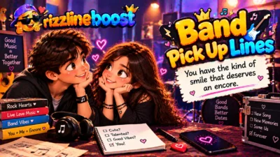 Band Pickup Lines