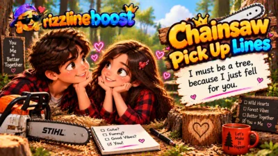 Chainsaw Pickup Lines