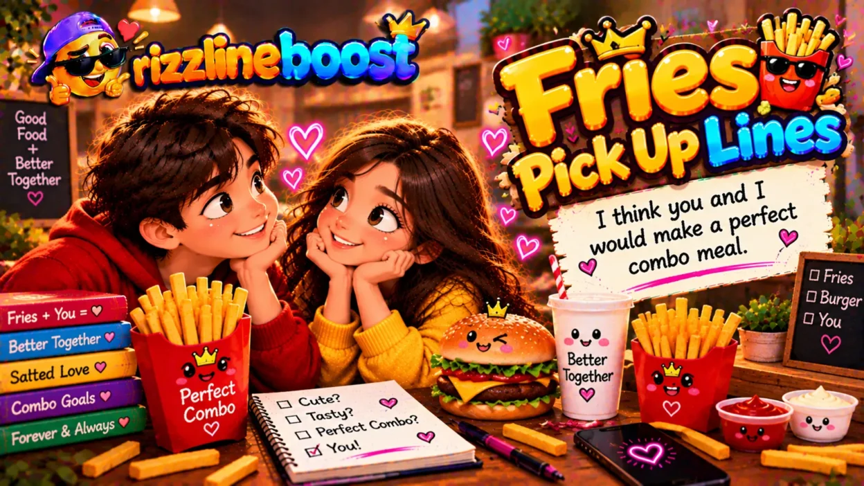 Fries Pickup Lines