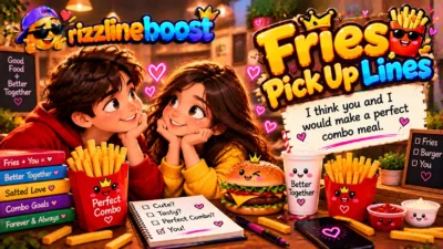 Fries Pickup Lines