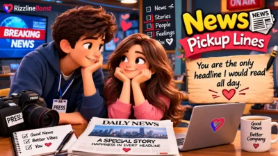 News Pickup Lines