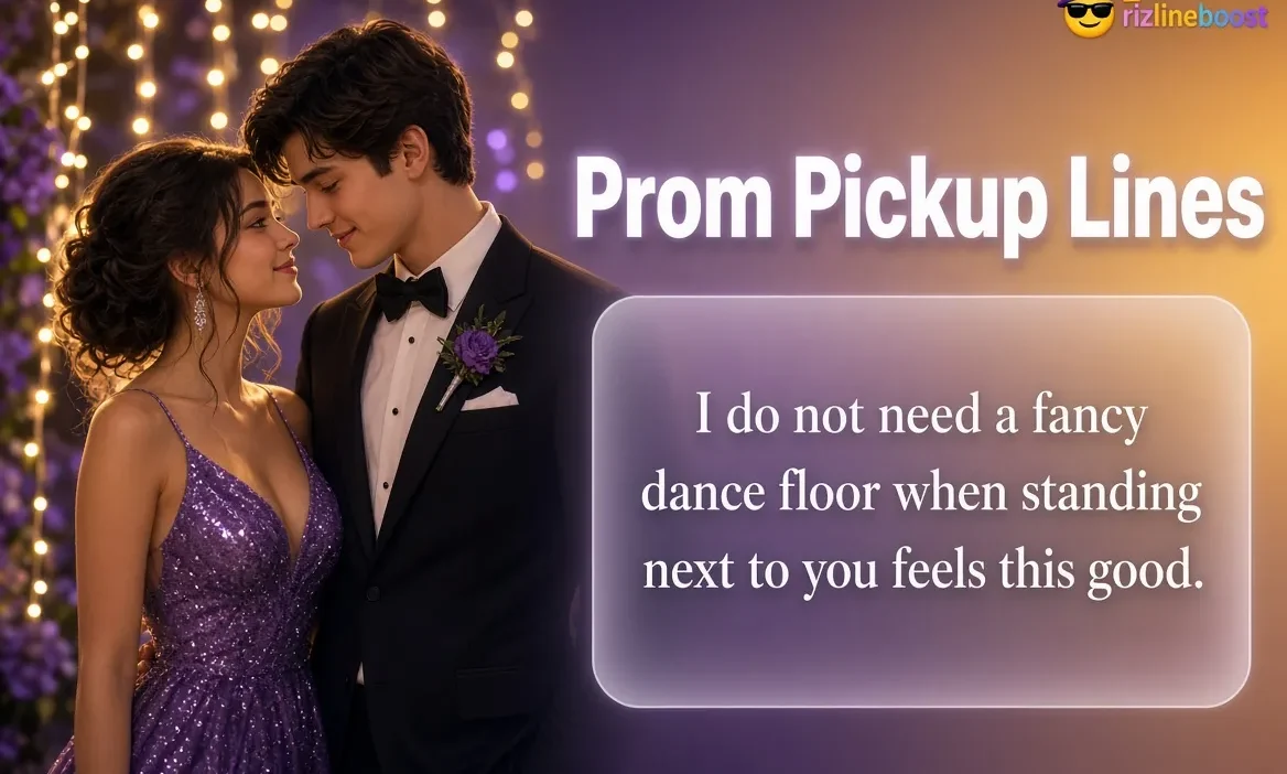 Prom Pick Up Lines